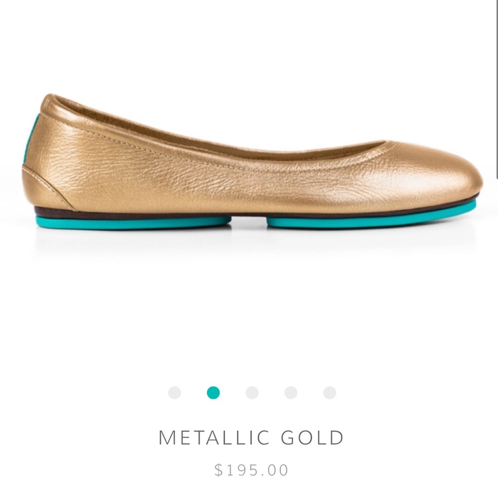 Brand new in box golden size 8 Tieks
